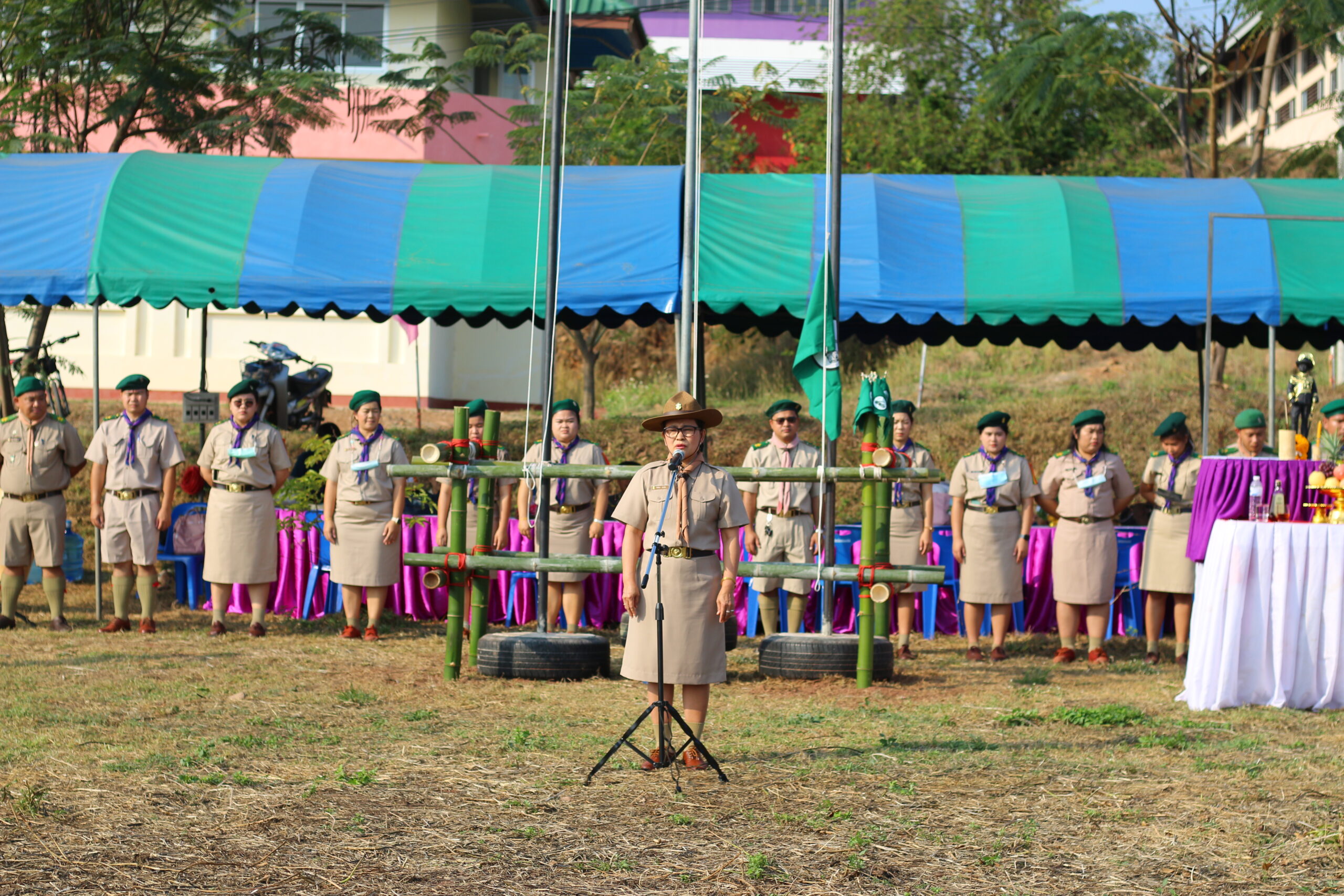 กิจกรรมเข้าค่ายลูกเสือวิสามัญ ประจำปีการศึกษา 2563