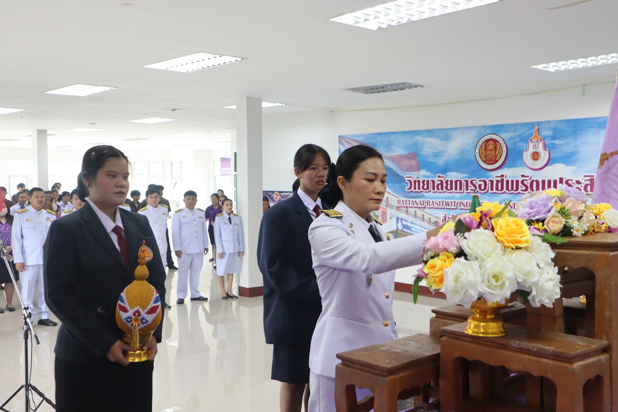 30 พ.ค. 67 พิธีลงนามถวายพระพรชัยมงคลสมเด็จพระนางเจ้าฯพระบรมราชินี